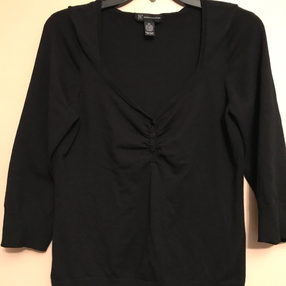 INC Black Sweater